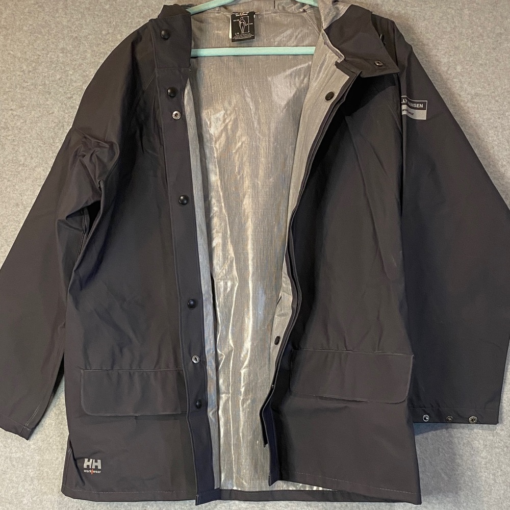 Helly Hansen Dark Gray Men's Raincoat